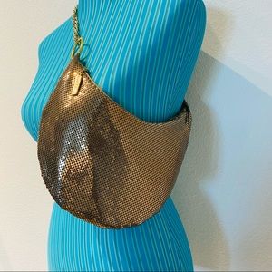 Gold Whiting and Davis Purse